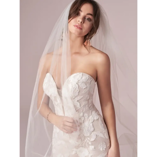 Rebecca Ingram Faye Veil - All Ivory - Accessories