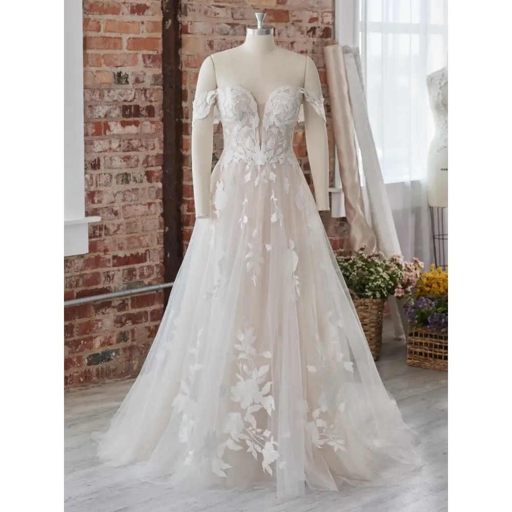 Rebecca Ingram Hattie Detachable Cap Sleeves 16 All Ivory