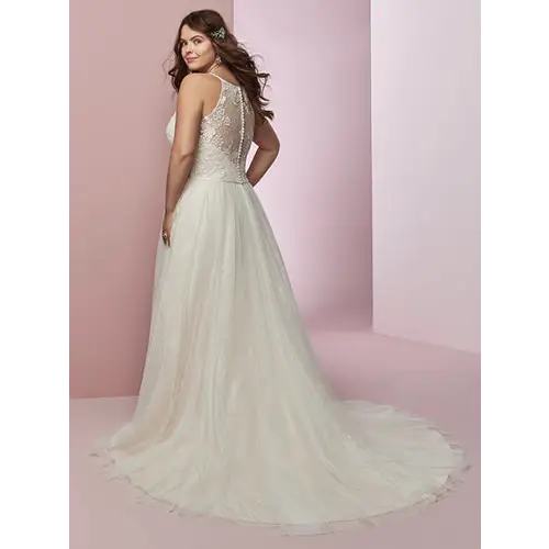 Rebecca Ingram Heidi - Sample Sale - Ivory over Light Gold /
