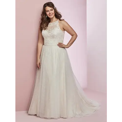 Rebecca Ingram Heidi - Sample Sale - Ivory over Light Gold /