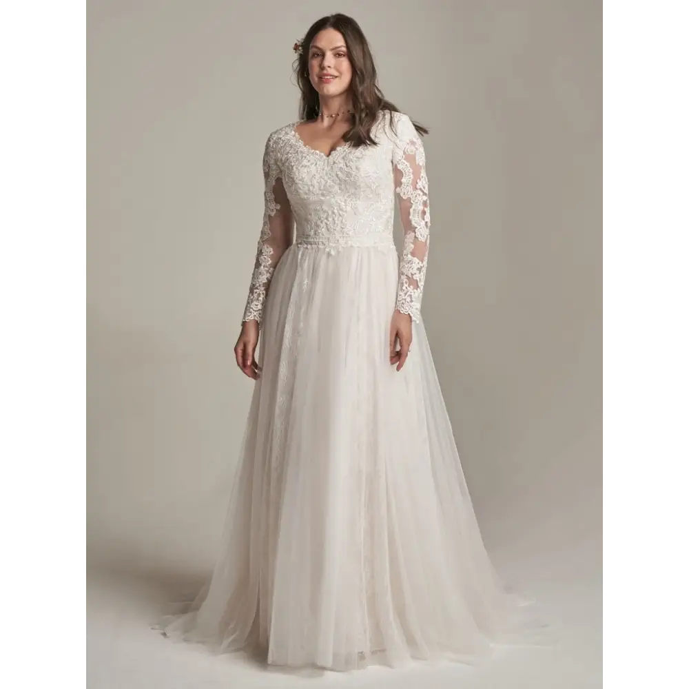 Rebecca Ingram Iris Leigh - All Ivory (gown with Ivory