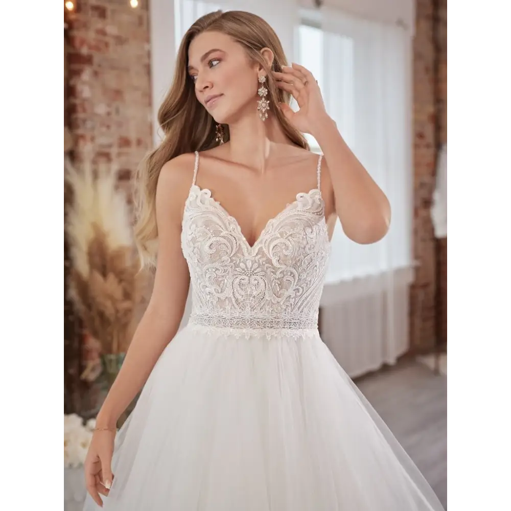 Rebecca Ingram Lorraine Lane - Ivory (gown with Natural