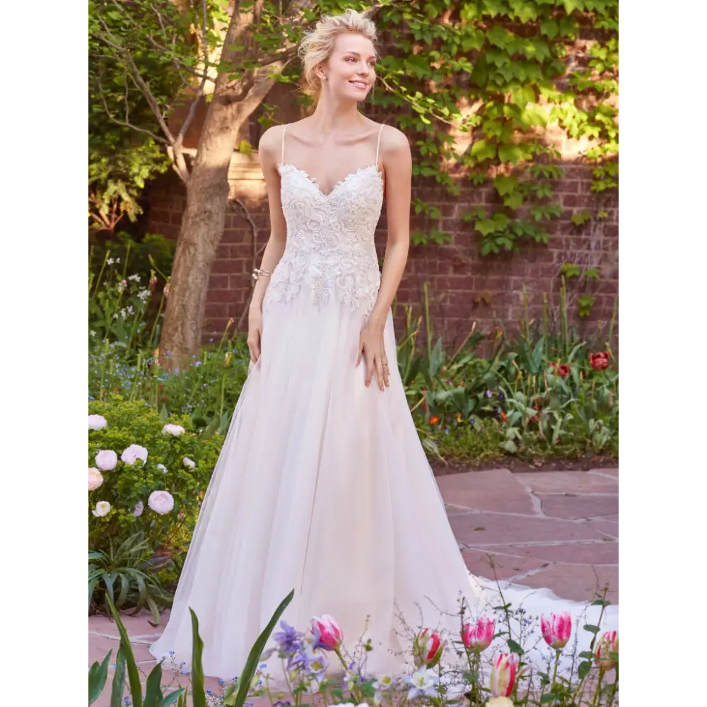 Rebecca Ingram Marjorie - Sample Sale - Ivory over Light