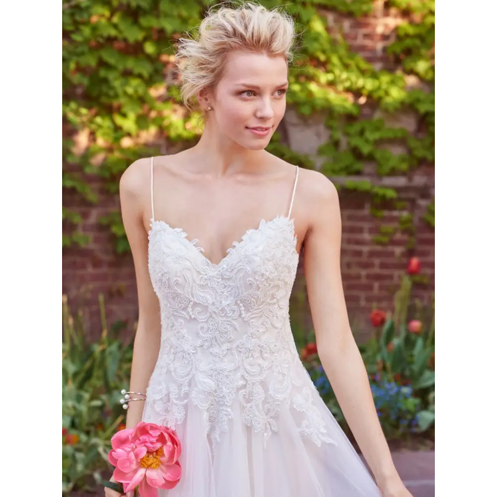 Rebecca Ingram Marjorie - Sample Sale - Ivory over Light