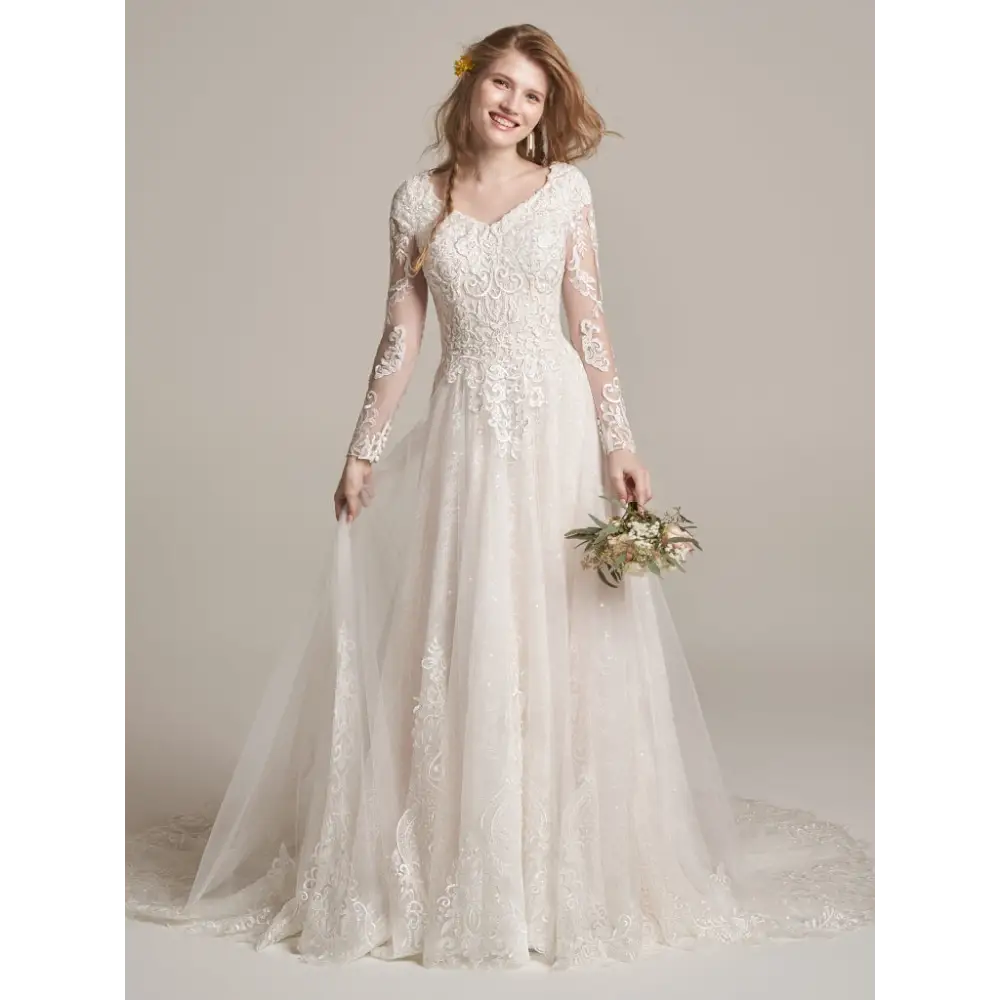 Rebecca Ingram Shauna Leigh - All Ivory (gown with Ivory