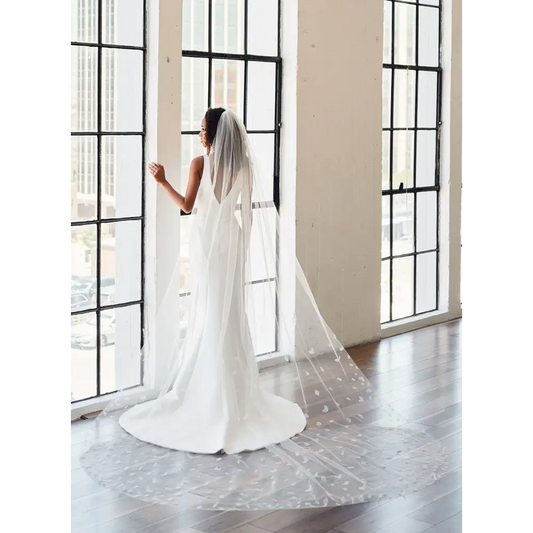 Royal Cathedral Bridal Veil | V2382RC - Ivory - veils