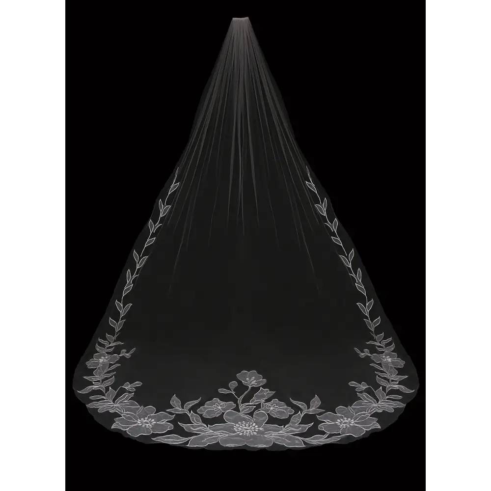 Royal Cathedral Bridal Veil | V2384RC - Ivory - veils