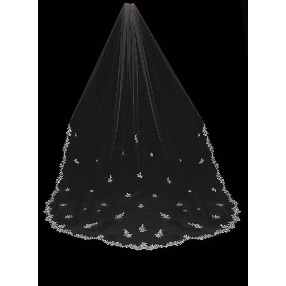 Royal Cathedral Bridal Veil | V2390RC - Ivory - veils