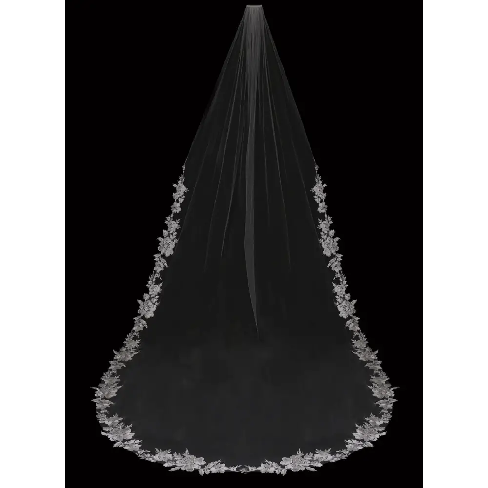 Royal Cathedral Bridal Veil | V2391RC - Ivory - veils