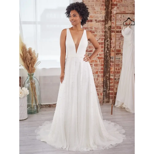 Sahar Marie by Maggie Sottero - 2 / Ivory (gown with Natural