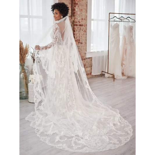 Sottero and Midgley Brooklyn Veil - All Ivory - Accessories