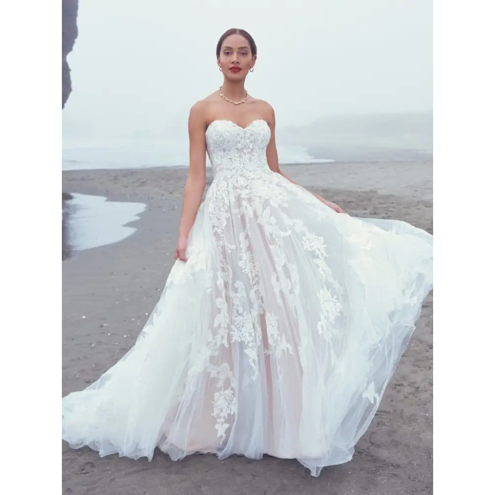 Sottero and Midgley Carson - 2 / All Ivory / Plain Tulle -