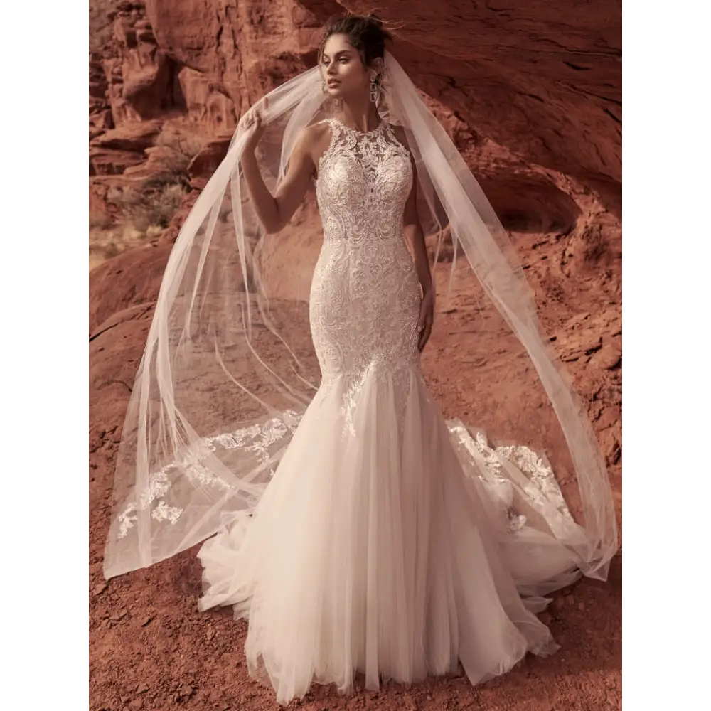 Sottero and Midgley Shane - All Ivory (gown with Ivory
