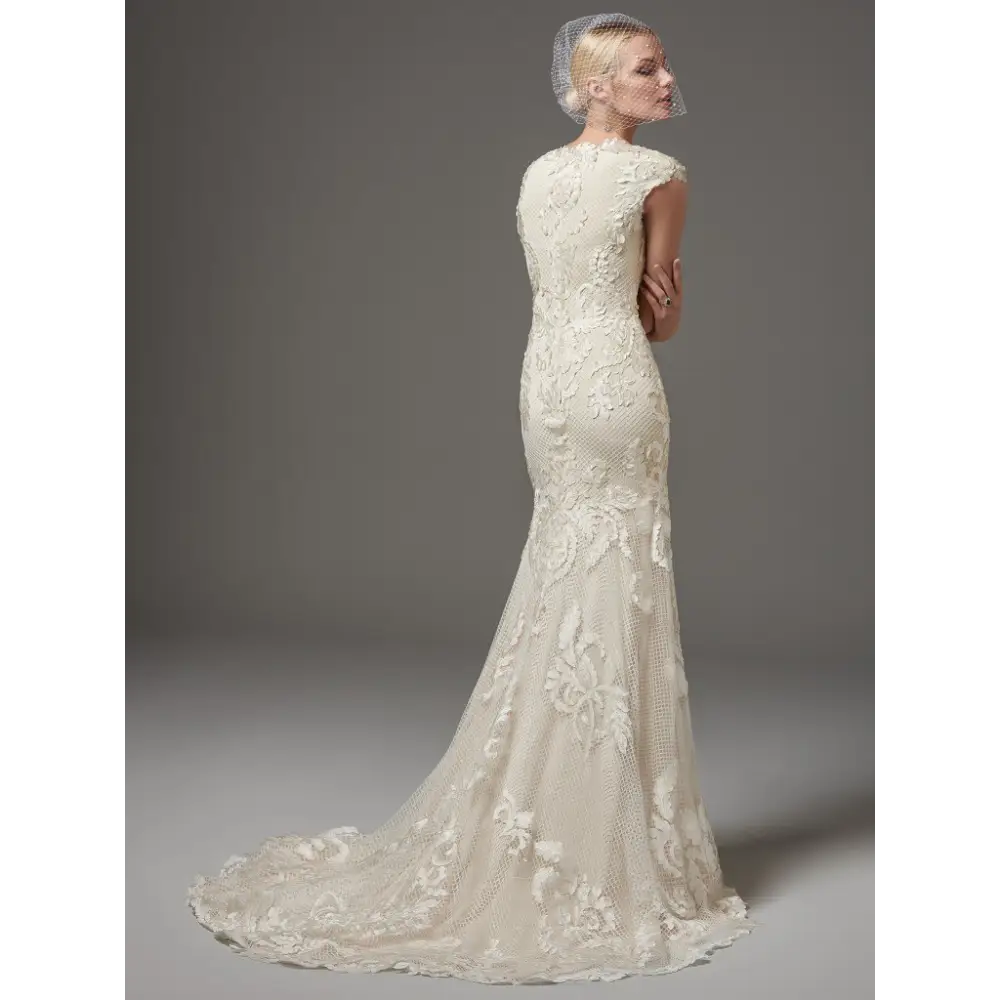 From the design studios of Maggie Sottero, the stunning fashion label "Sottero & Midgley" was born. This dynamic team boasts three generations of experienced talent working together to direct the design activities of the Sottero & Midgley collection. #utahbridalshop #weddinggowns #sandyutah #bridalcloset #brides #bridalshop #utahwedding #designerweddings #templeready #weddingaccessories #modestweddingdress