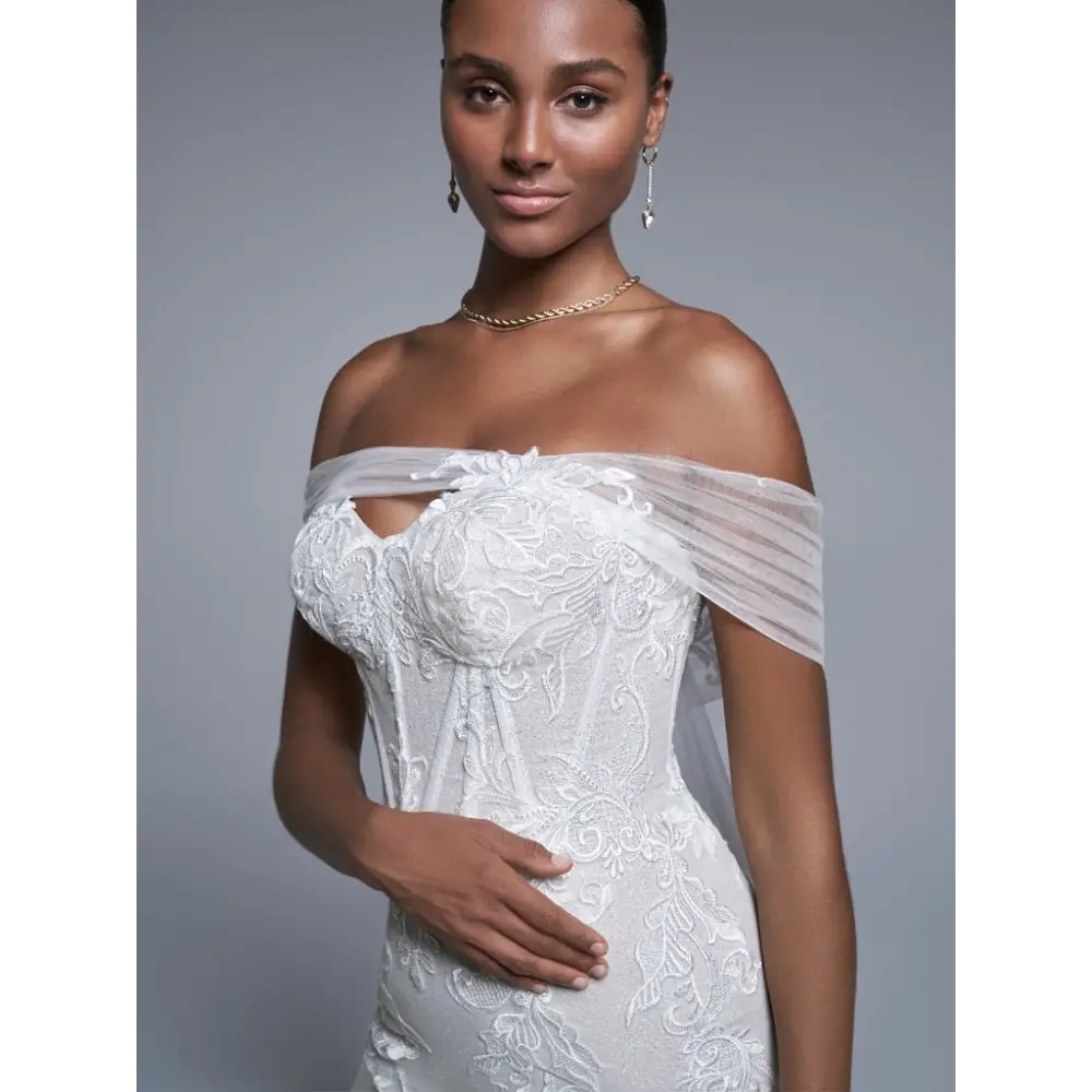 Sottero and Midgley Walker Detachable Shoulder Wrap -