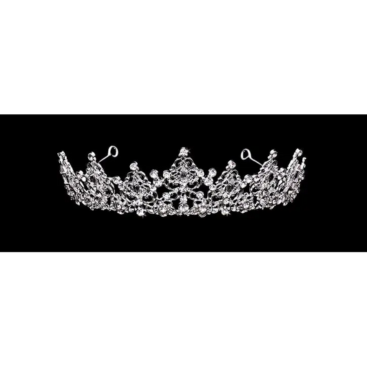 T2006 Tiara - Silver/Clear - Accessories