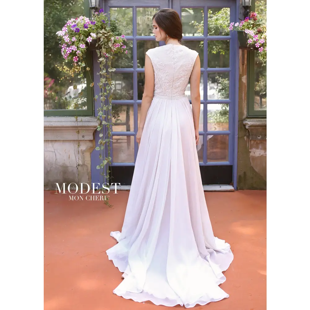 Mon Cheri Modest TR11841 - [Mon Cheri Modest TR11841] -  Buy a Mon Cheri Wedding Dress from Bridal Closet