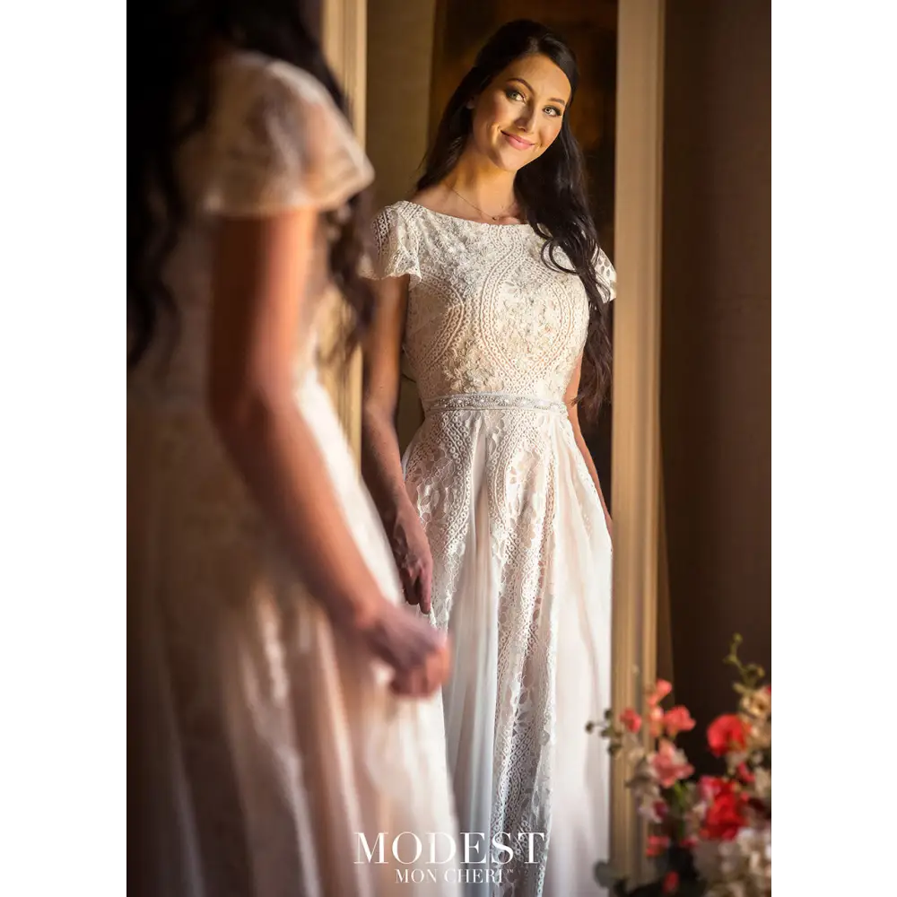 TR11985 by Modest Mon Cheri - Wedding Dresses