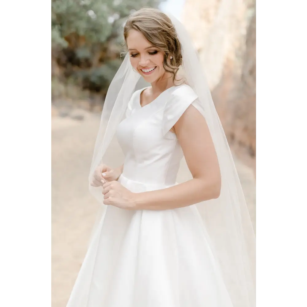 TR12033 by Modest Mon Cheri - Wedding Dresses