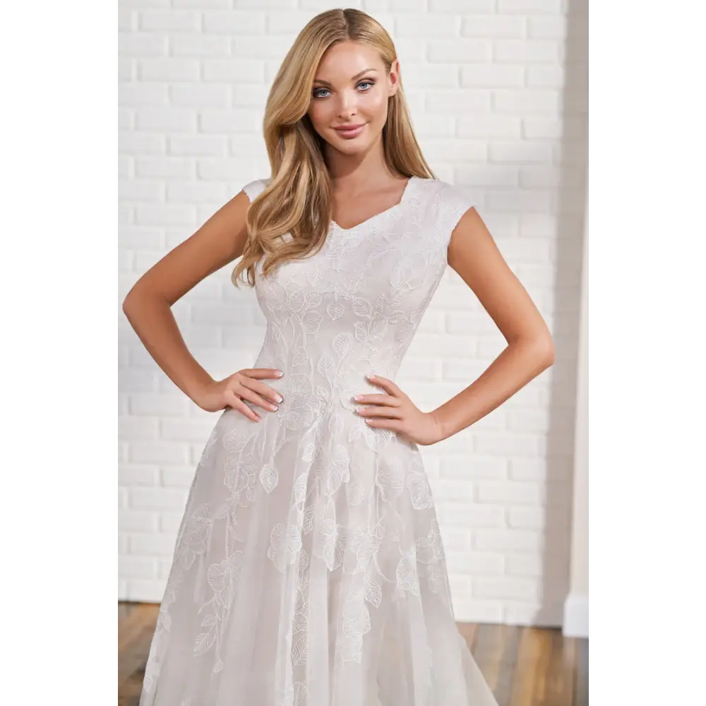 TR12293 by Modest Mon Cheri - Wedding Dresses