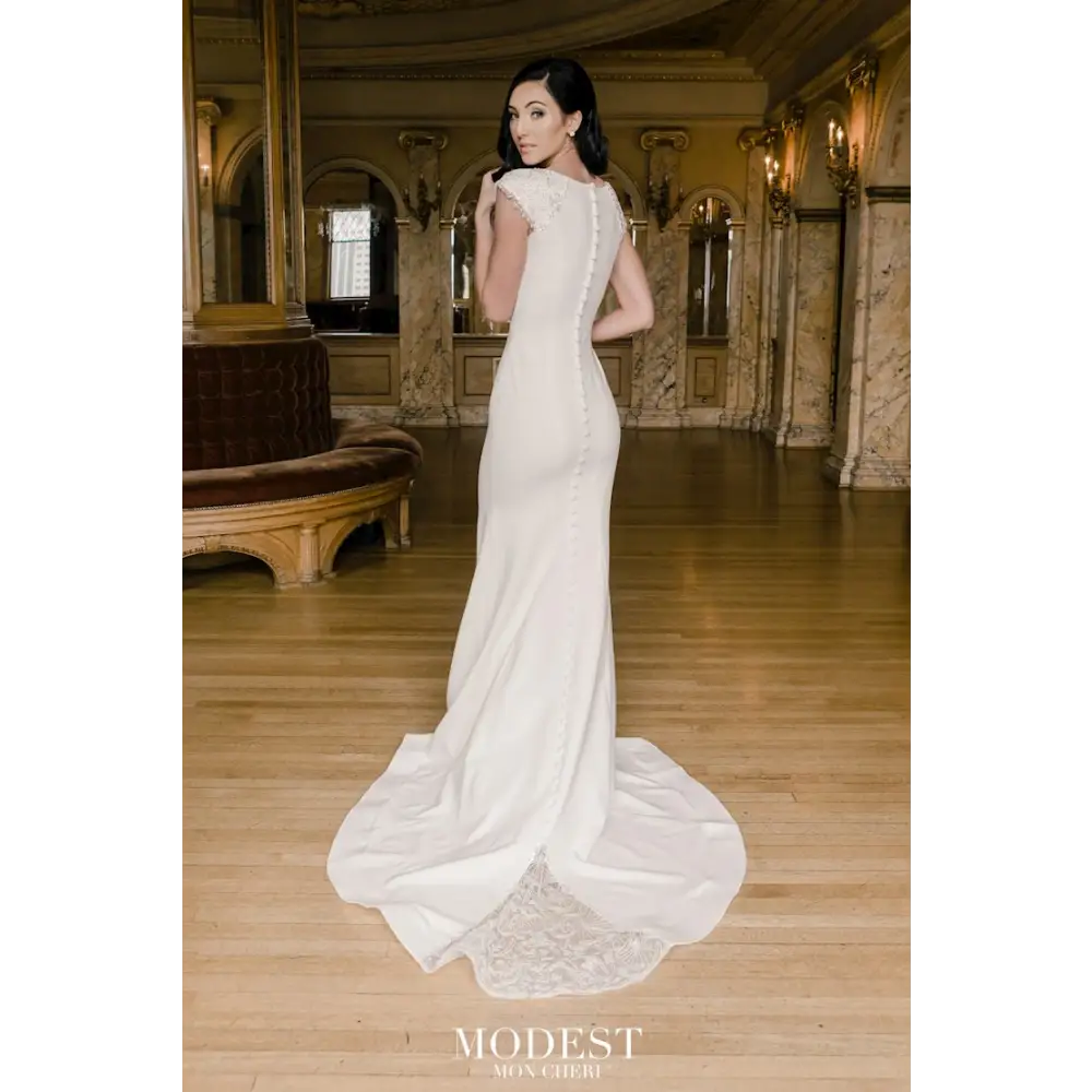 TR22054 by Modest Mon Cheri - Wedding Dresses