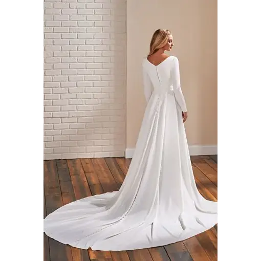 TR22175 by Modest Mon Cheri - Wedding Dresses