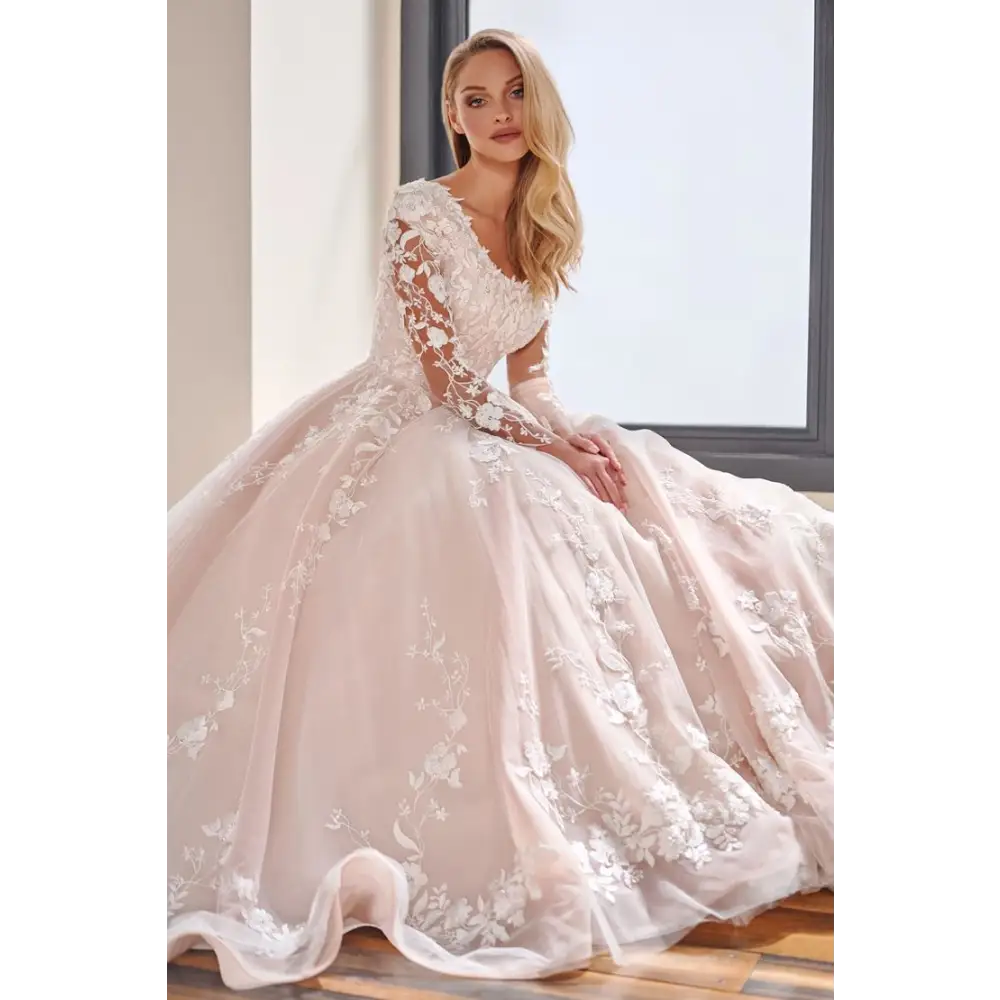 Modest mon cheri wedding dress deals