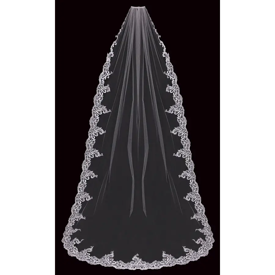 V2199C Cathedral Veil - Ivory - Accessories