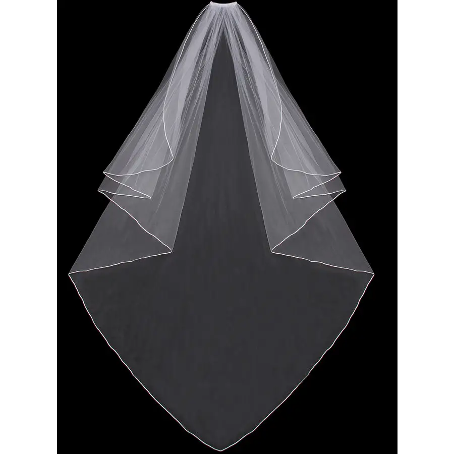 V63CF Angel-Cut Veil - Ivory - Accessories