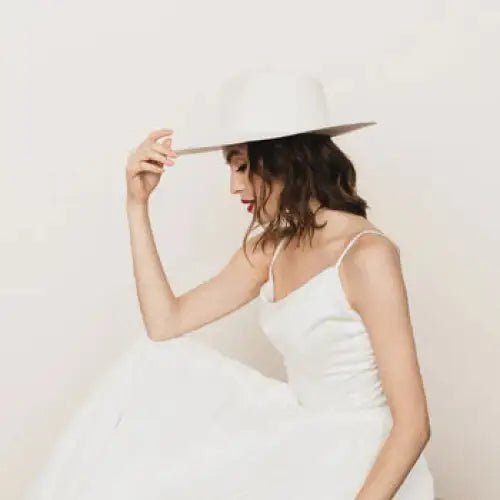 Wool Bridal Hat - Hat